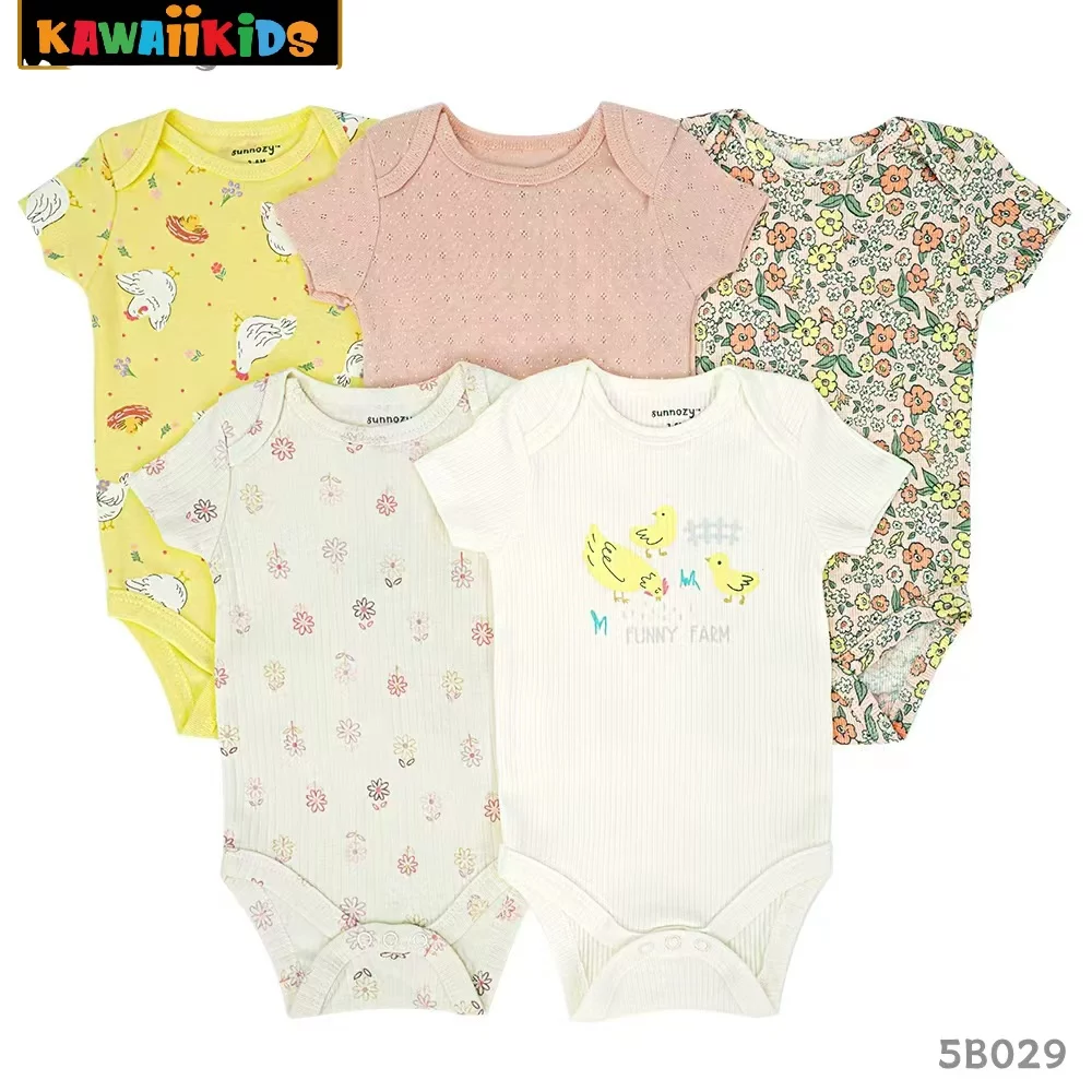Bodys manches courtes 5 en 1 5B029