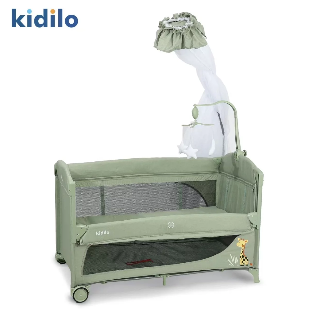 Berceau cododo pliable  girafe T704L