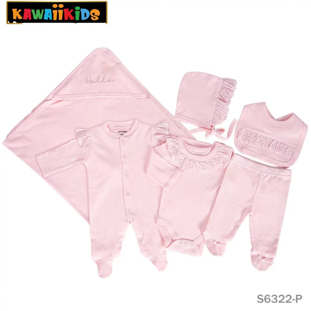 Kit de naissance 6 pièces S6322-P
