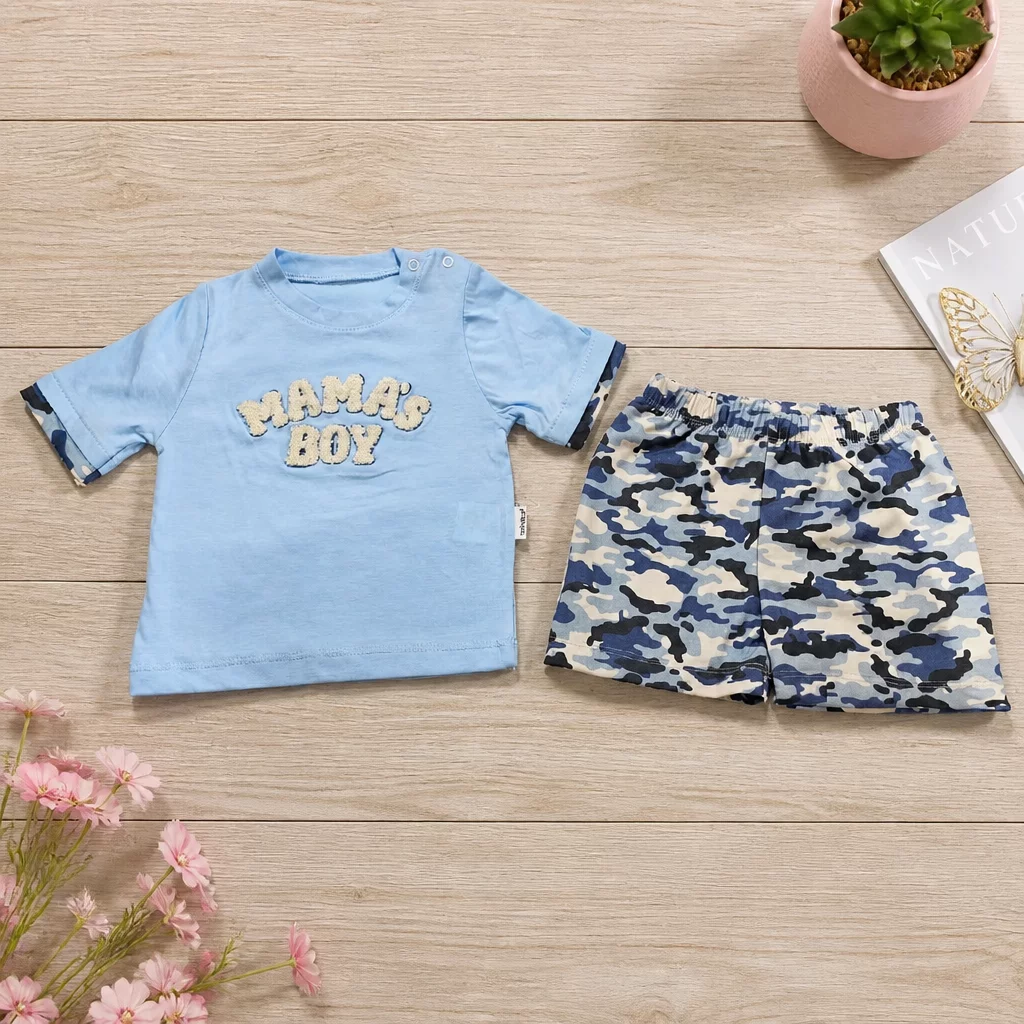 Ensemble short "Mama's boy"